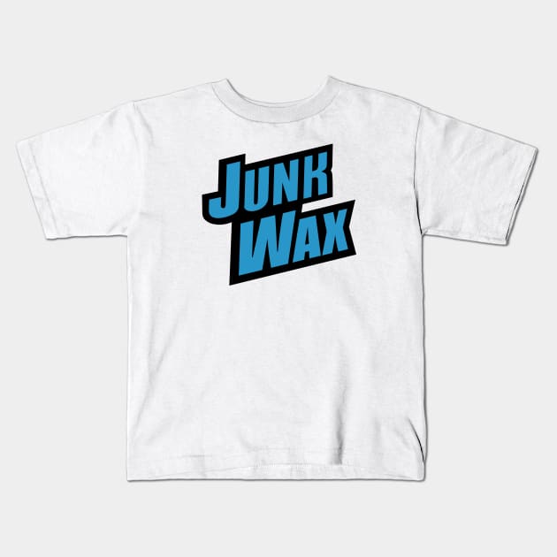 Junk Wax Rated Rookie Kids T-Shirt by Tomorrowland Arcade